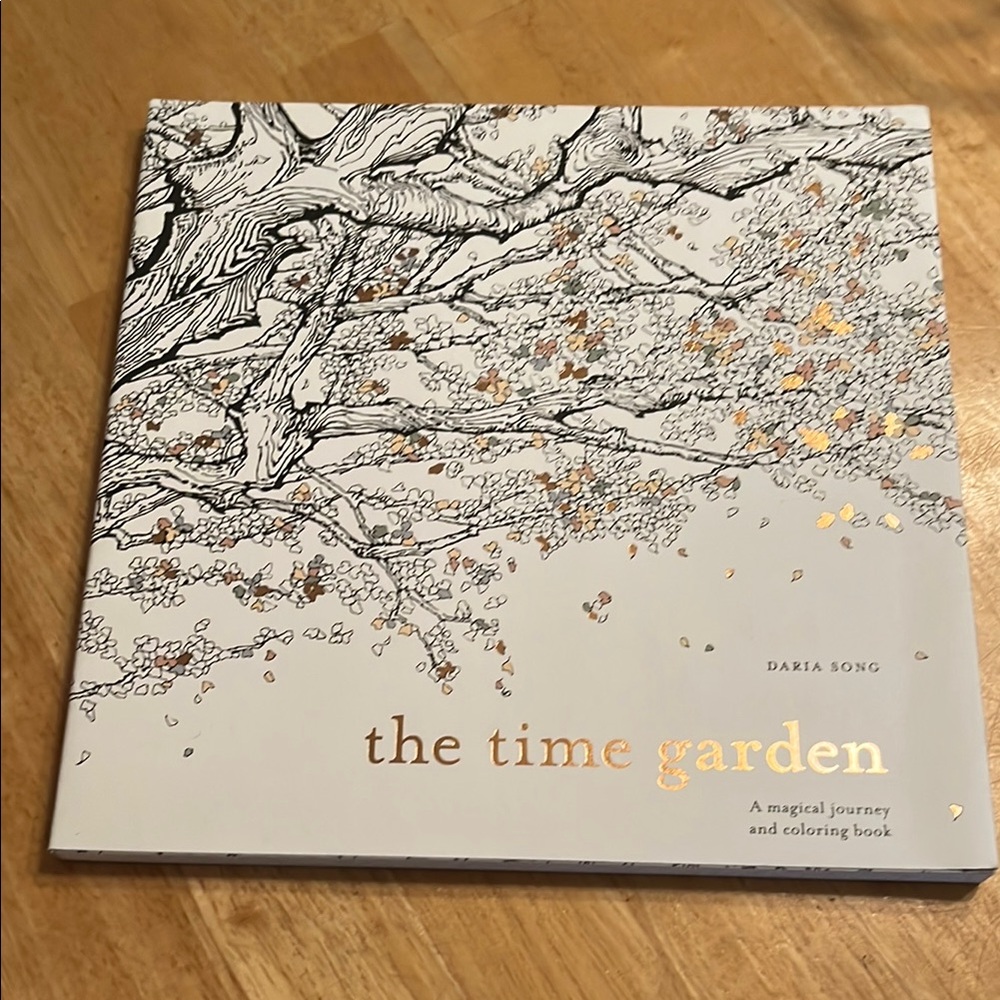 Coloring Book The Time Garden